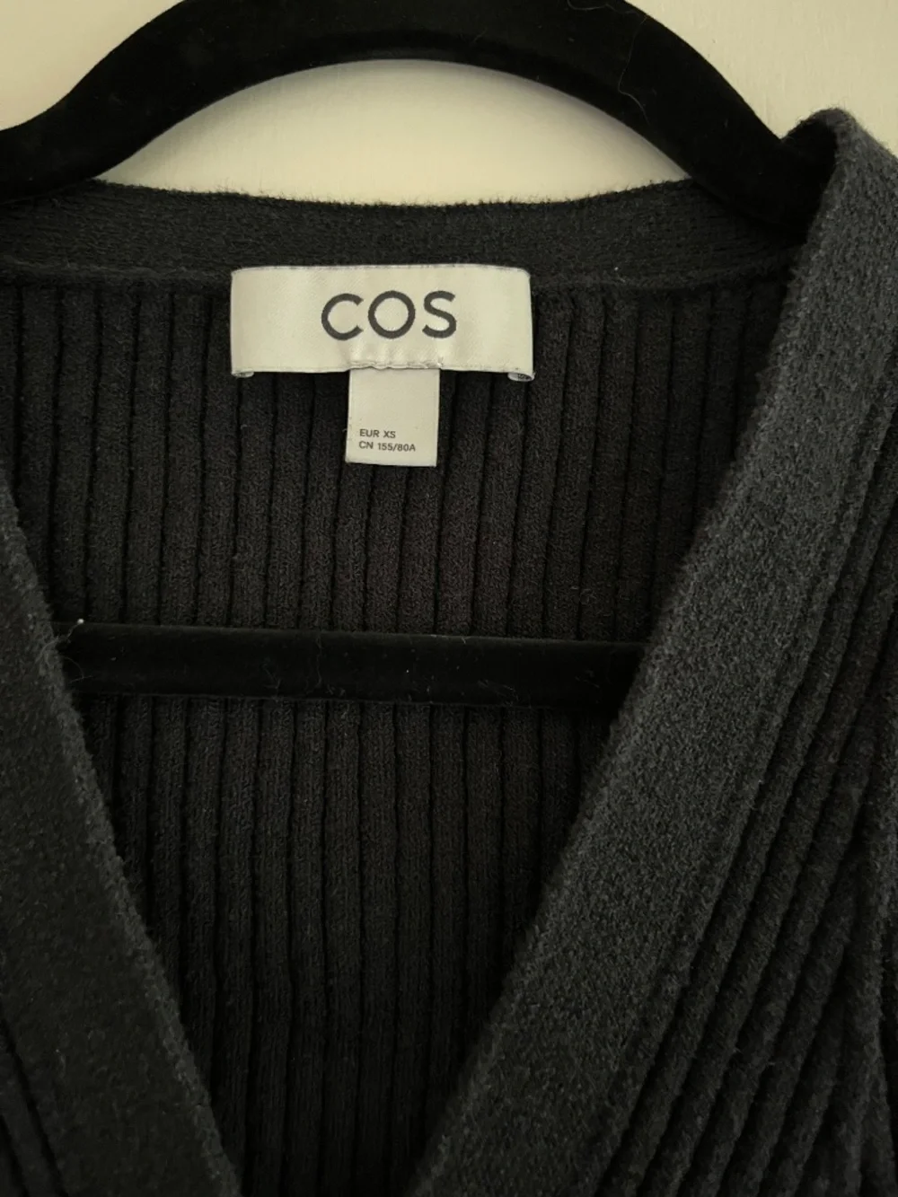COS Rib Knit Longline Vest - Picture 2 of 3